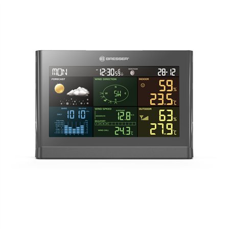 Bresser Wetter Center 5-in-1 Comfort grau