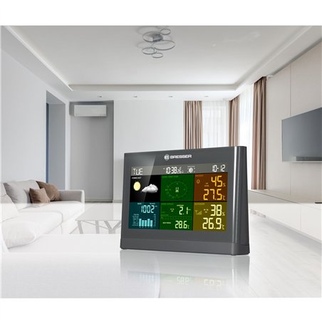 Bresser Wetter Center 5-in-1 Comfort grau