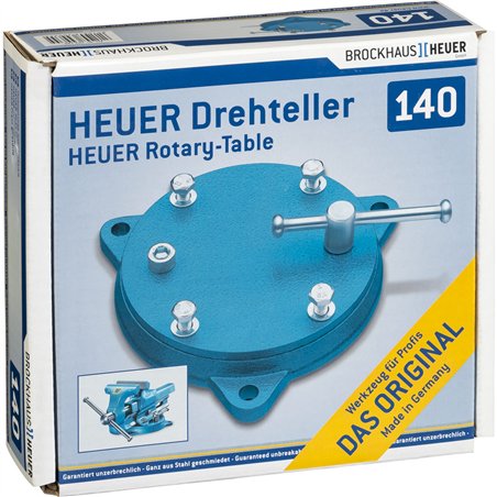 HEUER base girevole per morsa parallela 135 + 140