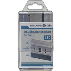 HEUER ganasce protett.set mi.120 contiene ganasce prot. tipo N, G