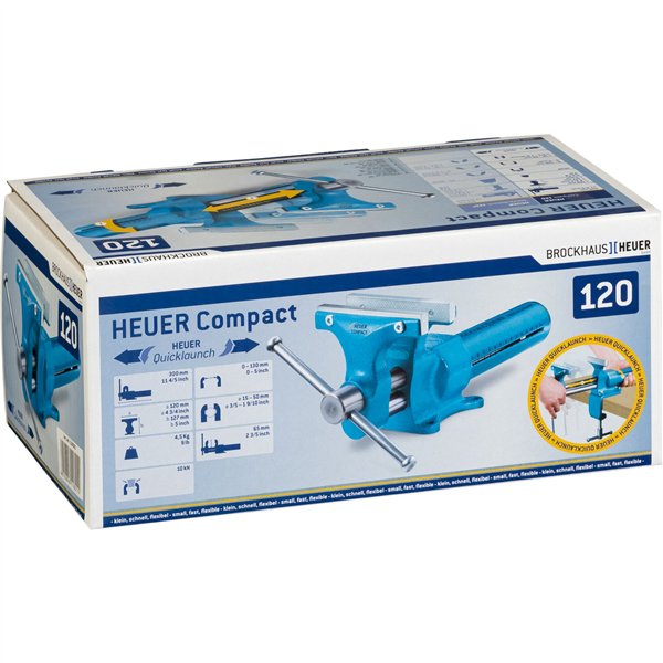 HEUER Compact Vice 120mm Span width