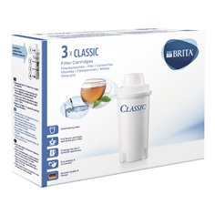 1x3 Brita Filtro Confezione da 3 Classic