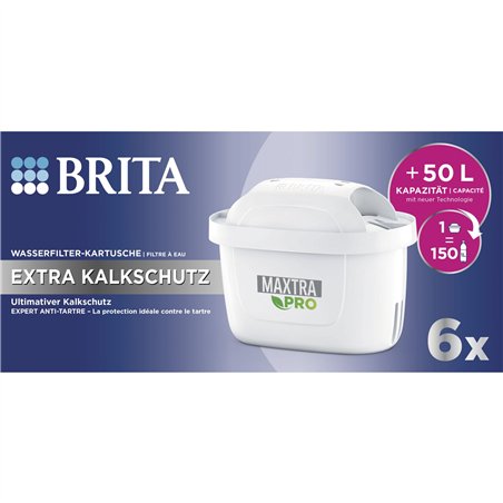 Brita MAXTRA PRO extra protez. calcare, Pack 6