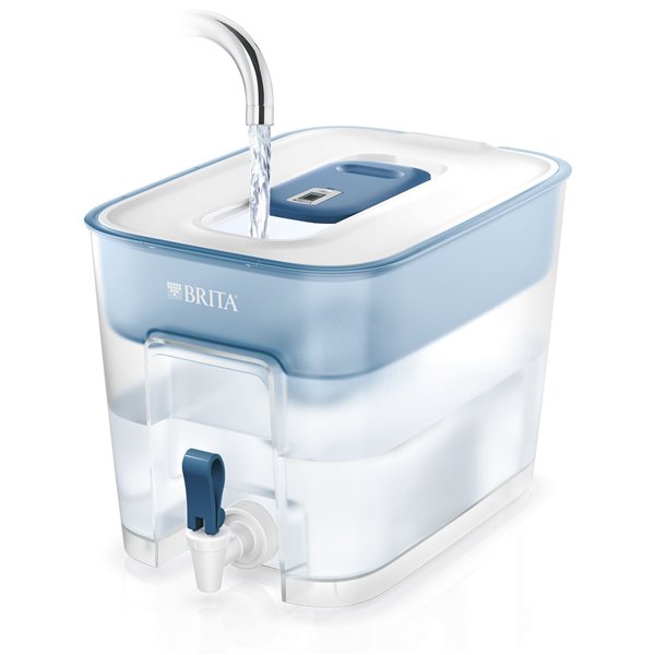 Brita Flow bianco-petrolio