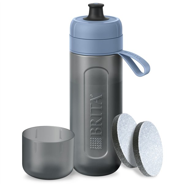 Brita Fill & Go Active blu scuro incl. 2 MicroDisc