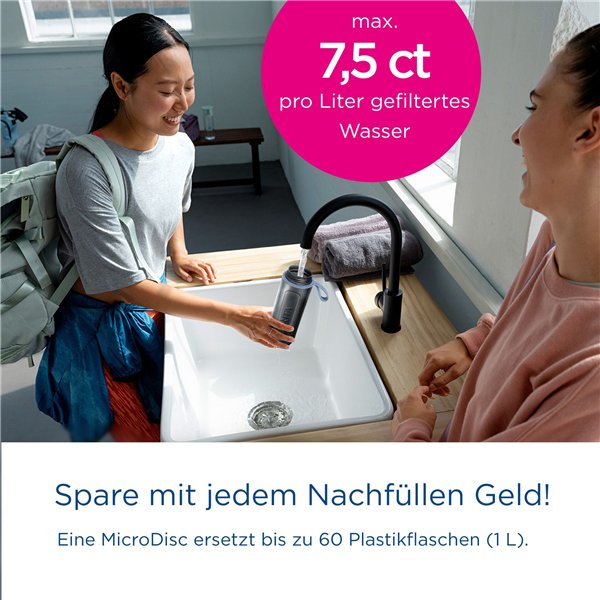 Brita Fill & Go Active verde scuro incl. 2 MicroDisc