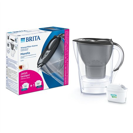 Brita Marella graphite incl. incl. 1x ALL-in-1, 1x extra lime