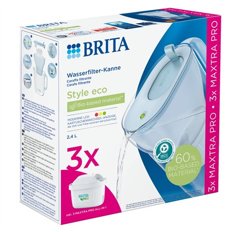 Brita Style eco glacier blue incl. 3 MAXTRA PRO All-in-1
