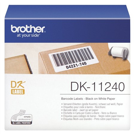 Brother etichette per posta 102 x 51 mm 600 pz.     DK-11240