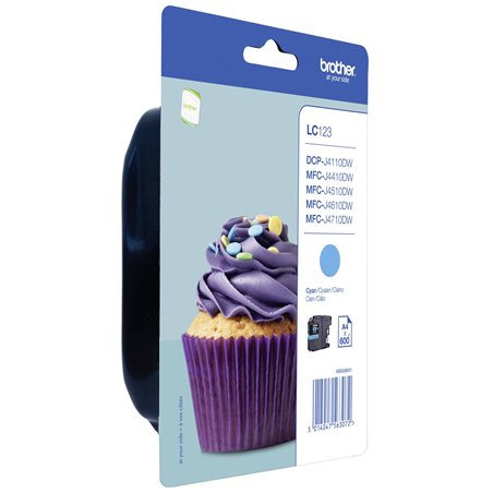 Brother LC-123 C ciano