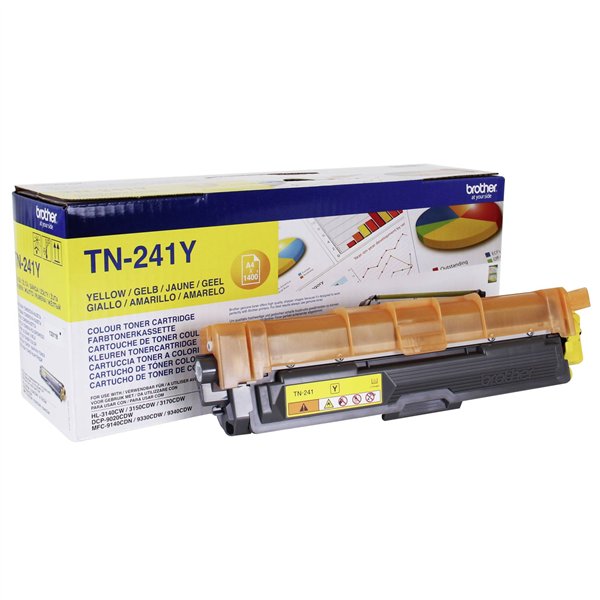 Brother TN-241 Y Toner giallo