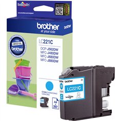 Brother LC-221 C ciano