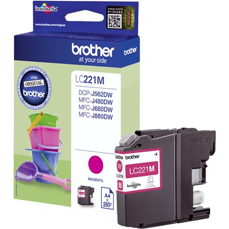 Brother LC-221 M magenta