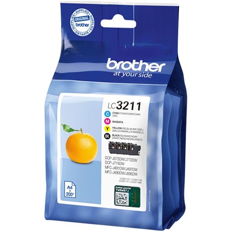 Brother LC-3211 Value-Pack BK/C/M/Y