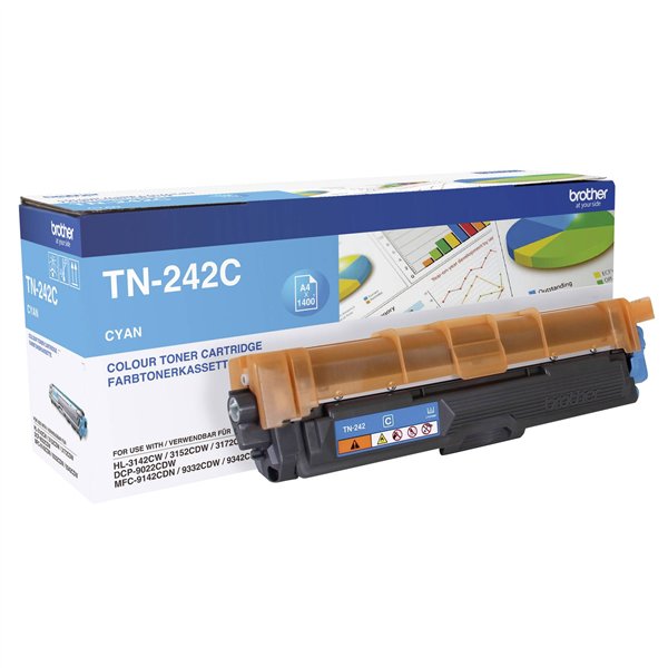 Brother TN-242 C cartuccia ciano