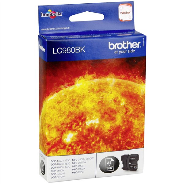 Brother LC-980 BK nero