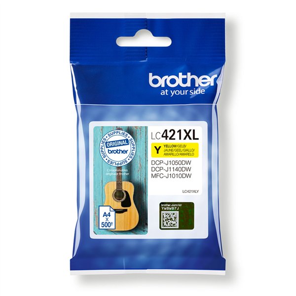 Brother LC-421 XLY giallo