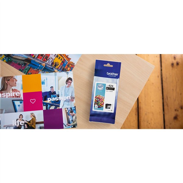 Brother LC-424 BK nero