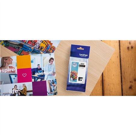 Brother LC-424 BK nero