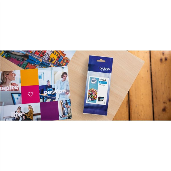 Brother LC-424 C ciano