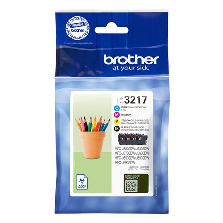 Brother LC-3217 Value-Pack BK/C/M/Y