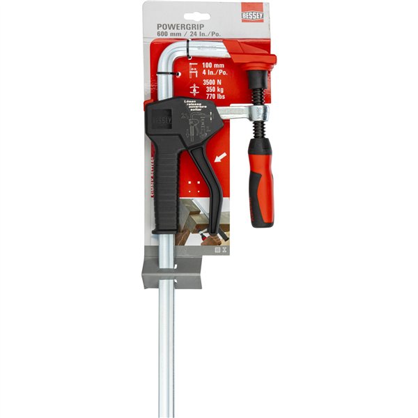 BESSEY  strettoio utilizz. con una mano EHZ-2K 600/100