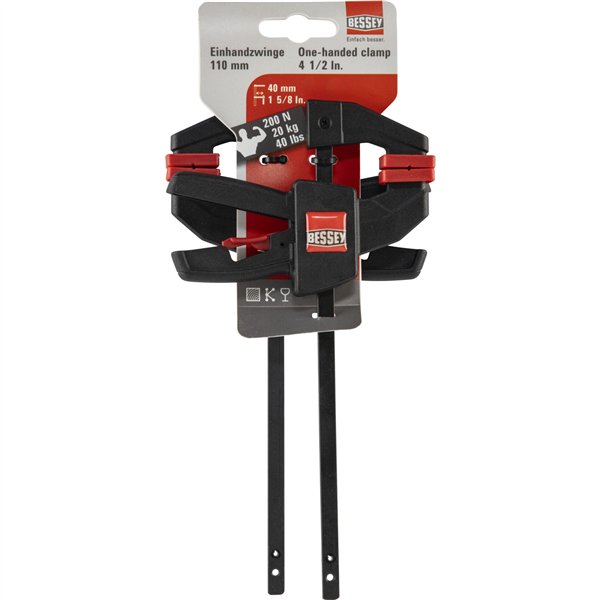 BESSEY  2 x strettoio utilizz. con un mano EZS 100/40