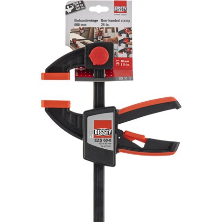 BESSEY strettoio utilizz. con una mano EZS 600/80