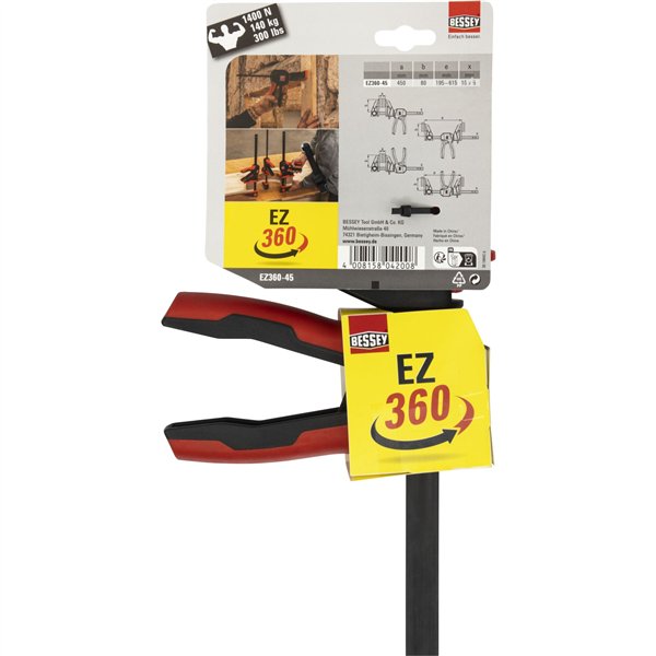 Bessey strettoio util. una mano EZ360-45