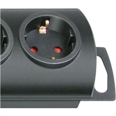 Brennenstuhl PRIMERA-LINE 4 uscite nero 1,5m 2