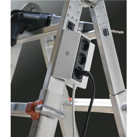 Brennenstuhl presa multipla a morsetto 3 prese