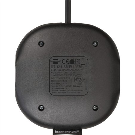 Brennenstuhl presa USB con superficie tessile