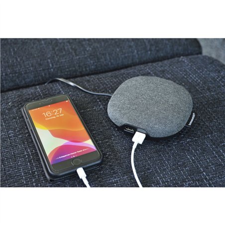 Brennenstuhl presa USB con superficie tessile