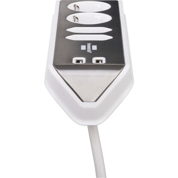 Brennenstuhl estilo presa multipla 4 prese bianco