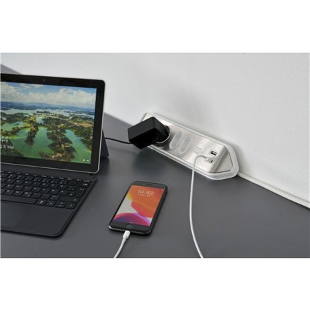 Brennenstuhl estilo presa multipla 4 prese bianco