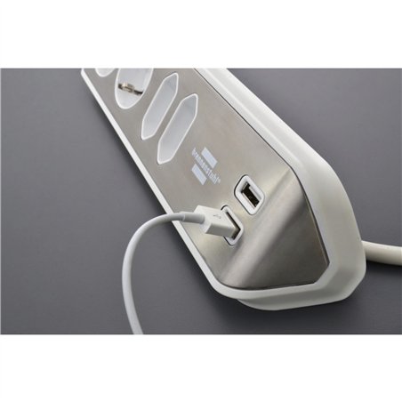 Brennenstuhl estilo presa multipla 4 prese bianco