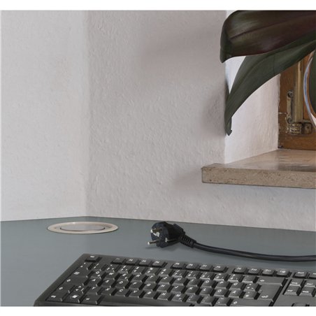 Brennenstuhl ALU presa multipla da tavolo 3 prese