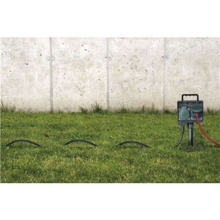 Brennenstuhl presa multipla da giardino 2 pr. con picchetto