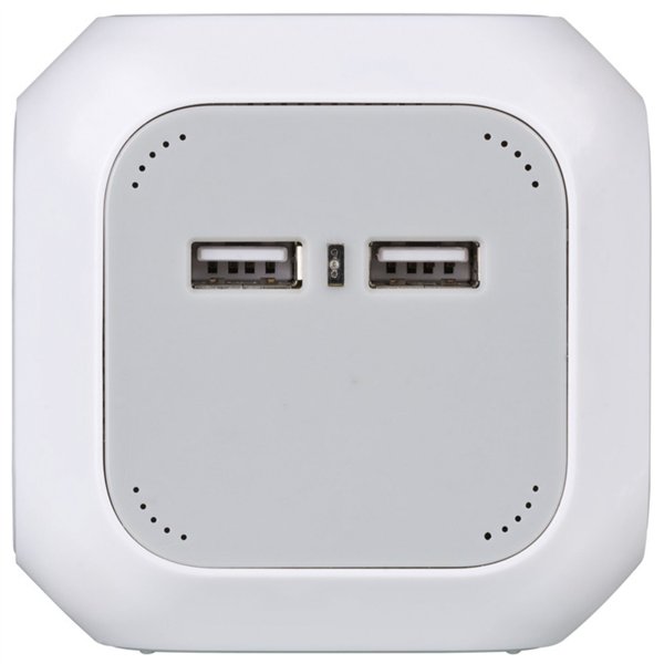 Brennenstuhl caricatore USB presa multipla a cubo 4 prese