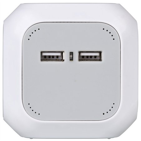 Brennenstuhl caricatore USB presa multipla a cubo 4 prese