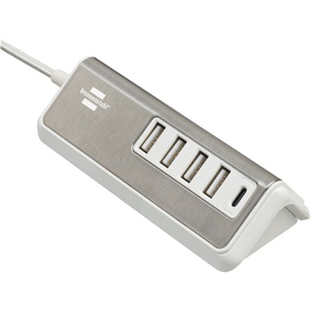 Brennenstuhl USB caricab. mult. con 1,5m 4xUSB ti. A + 1x ti. C