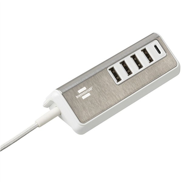 Brennenstuhl USB caricab. mult. con 1,5m 4xUSB ti. A + 1x ti. C