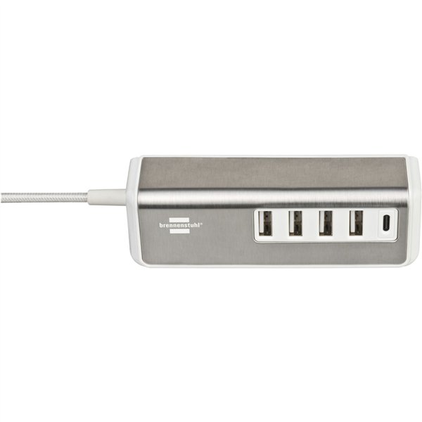 Brennenstuhl USB caricab. mult. con 1,5m 4xUSB ti. A + 1x ti. C