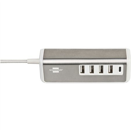Brennenstuhl USB caricab. mult. con 1,5m 4xUSB ti. A + 1x ti. C
