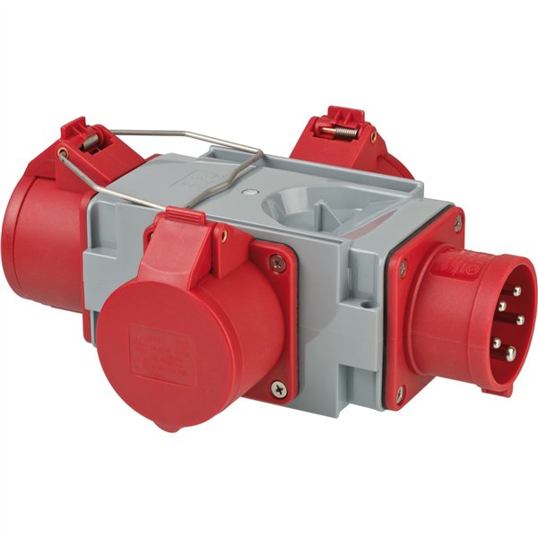 Brennenstuhl distrib.corren.CEE4 00V/16A 3 prese