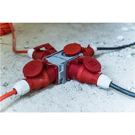 Brennenstuhl distrib.corren.CEE4 00V/16A 3 prese