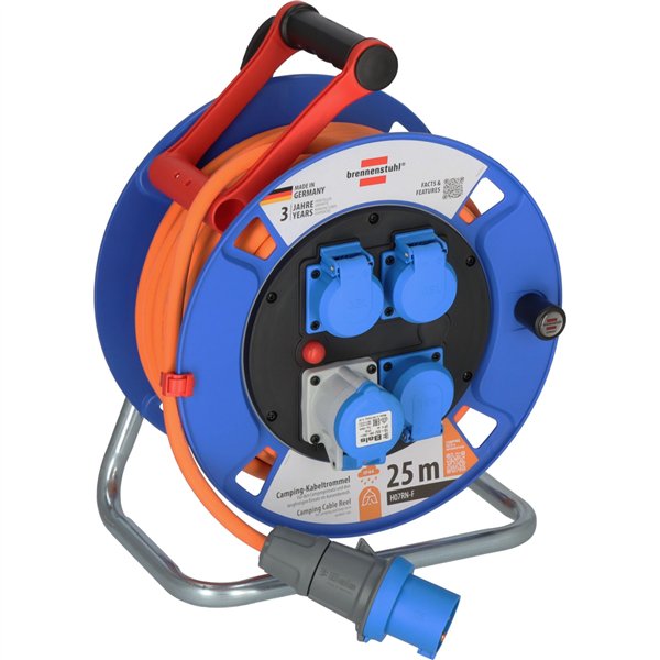 Brennenstuhl avvolg. CEE 300 25m arancione camping