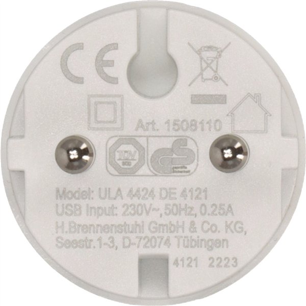 Brennenstuhl inserto presa con USB 2.4A