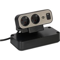 Brennenstuhl estilo Duplex presa multipla