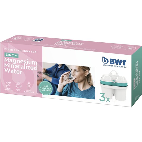 BWT 814453 conf. da 3 +Zink Magnesium Mineralized Water